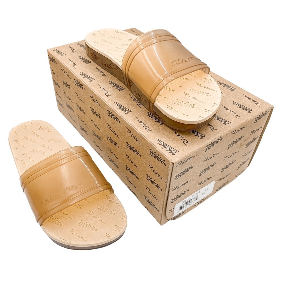 NWT MELISSA x RIDER Slide Sandal, Size 10
